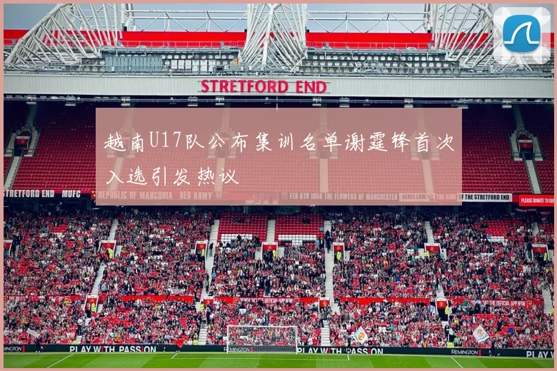 越南U17队公布集训名单谢霆锋首次入选引发热议