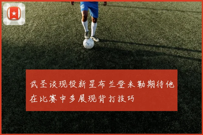 武圣谈现役新星布兰登米勒期待他在比赛中多展现背打技巧